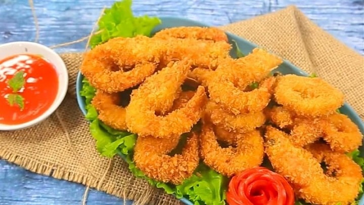 Cách làm tôm chiên xù ngon, giòn rụm ai cũng mê Cách làm tôm chiên xù ngon, giòn rụm ai cũng mê