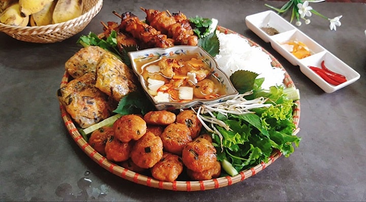 Bún chả Hà Nội thành phẩm