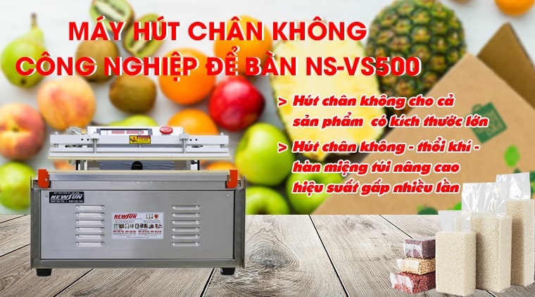 Máy ép chân không vòi ngoài VS500 NEWSUN