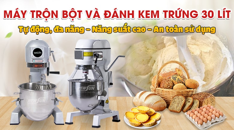 Máy trộn bột đánh trứng 30 lít