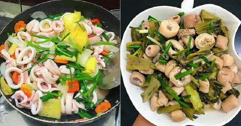 Món xào luôn thơm ngon