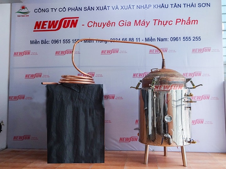 Giai đoạn 3: Chưng cất rượu