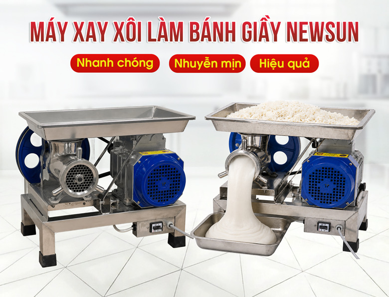 Máy xay xôi làm bánh giầy NEWSUN chính hãng