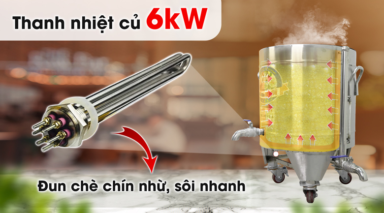 Thanh nhiệt củ công suất cao, gia nhiệt nhanh Thanh nhiệt củ công suất cao, gia nhiệt nhanh