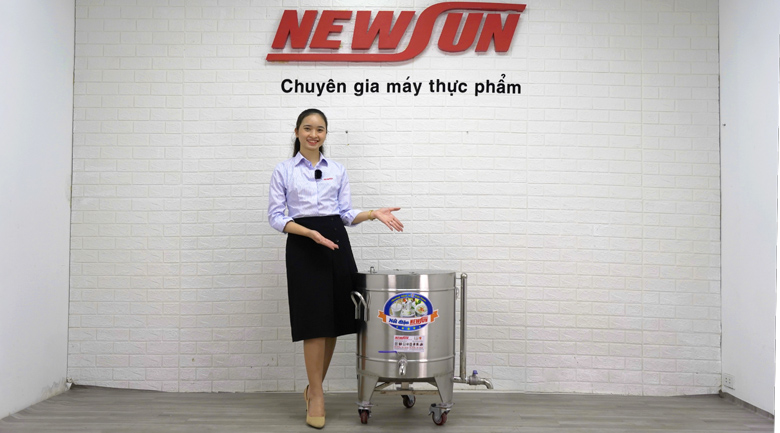 Thực tế nồi nấu chè bằng điện 50 lít NEWSUN Thực tế nồi nấu chè bằng điện 50 lít NEWSUN