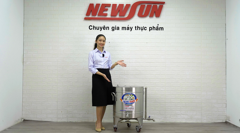 Thực tế nồi nấu chè bằng điện 60 lít NEWSUN Thực tế nồi nấu chè bằng điện 60 lít NEWSUN