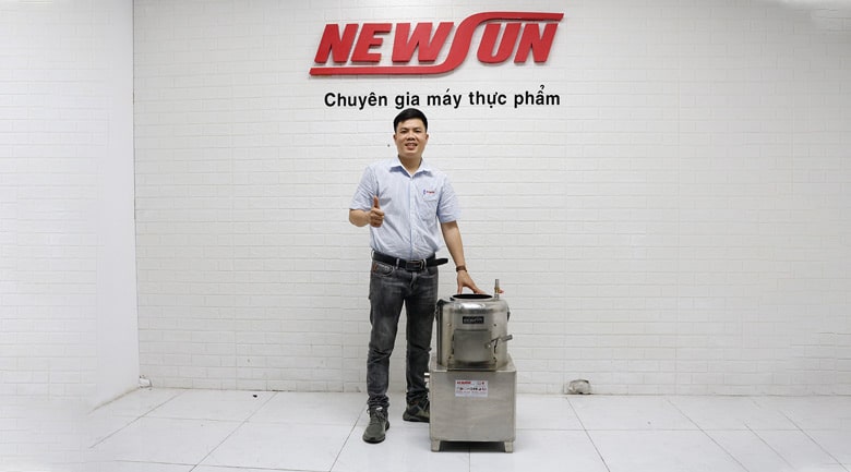 NEWSUN - Địa chỉ cung cấp máy cạo vỏ khoai chất lượng