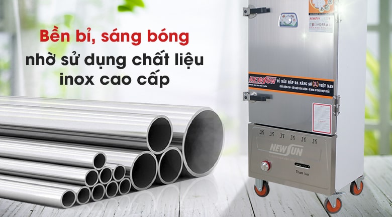 Chất liệu inox cao cấp bền bỉ