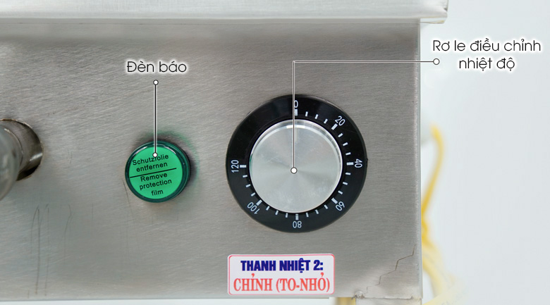 Bảng điều khiển liền nồi điều chỉnh nhiệt độ linh hoạt Bảng điều khiển liền nồi điều chỉnh nhiệt độ linh hoạt