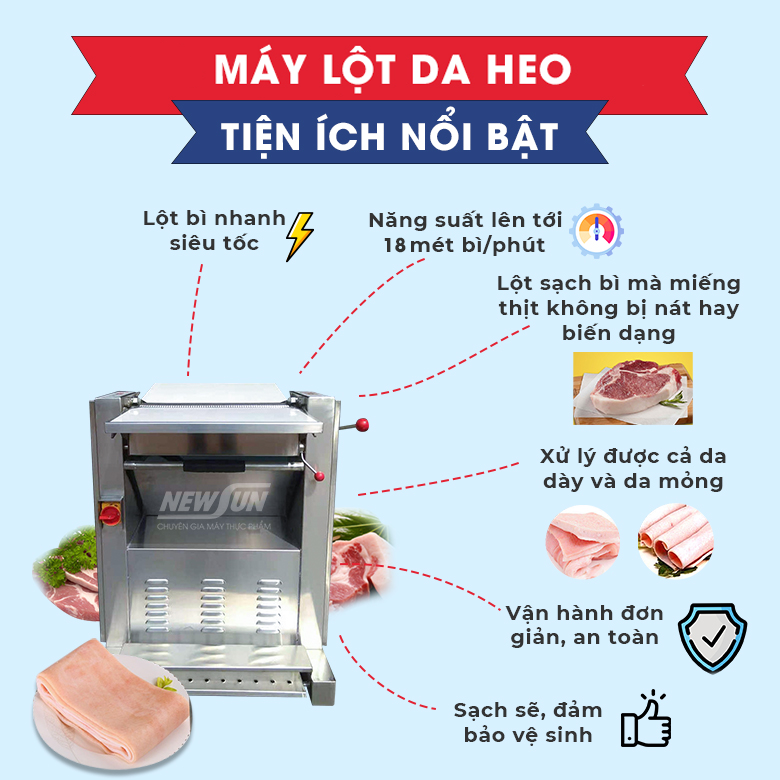 Máy lột bì lợn QP435 - Giải pháp lột da heo hiệu quả hàng đầu Máy lột bì lợn QP435 - Giải pháp lột da heo hiệu quả hàng đầu