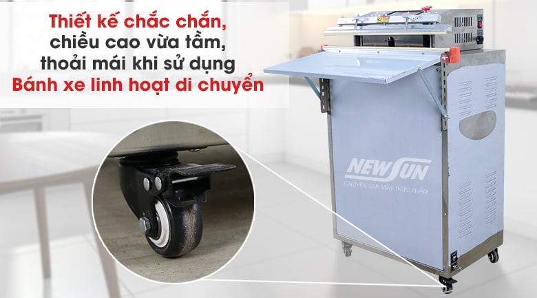 Kiểu dáng gọn gàng, cao vừa tầm