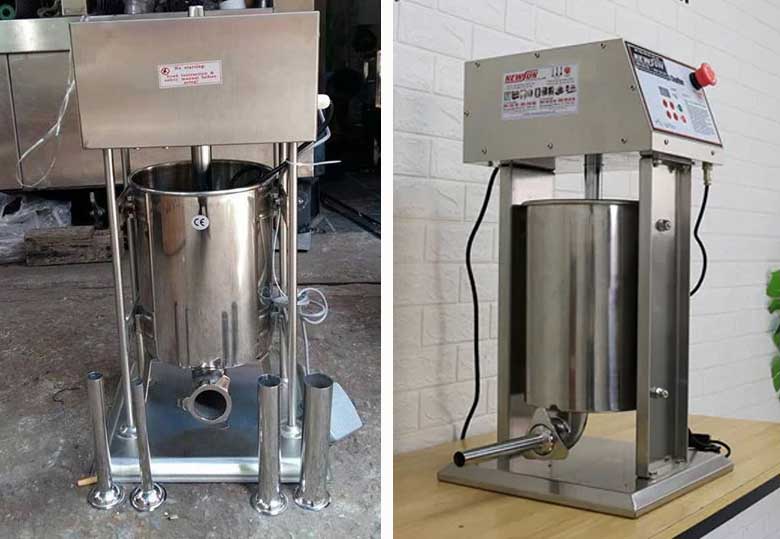 Máy đùn xúc xích điện phổ thông và máy đùn điện tử cao cấp Máy đùn xúc xích điện phổ thông và máy đùn điện tử cao cấp