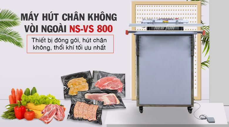 Máy hút chân không vòi ngoài VS800 NEWSUN Máy hút chân không vòi ngoài VS800 NEWSUN