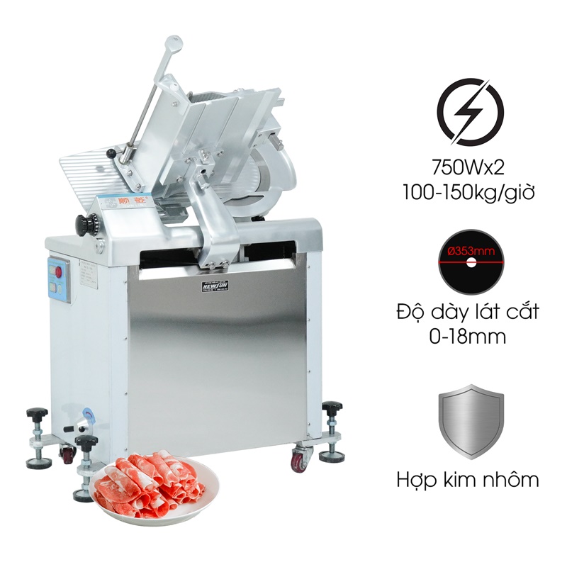 Máy thái thịt đông lạnh công nghiệp tự động SL350B