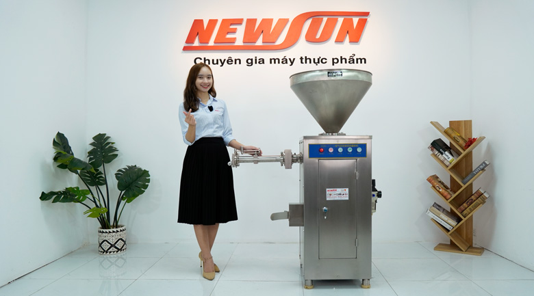NEWSUN cung cấp sản phẩm máy đùn xúc xích rõ nguồn gốc