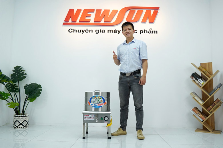 Thực tế nồi nấu phở điện liền nồi 20 lít NEWSUN Thực tế nồi nấu phở điện liền nồi 20 lít NEWSUN