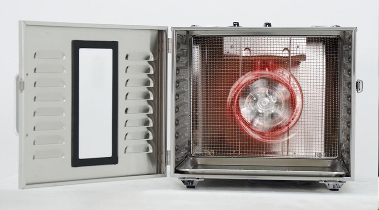 Công nghệ sấy đối lưu với quạt gió tản nhiệt giúp hoa quả khô đều