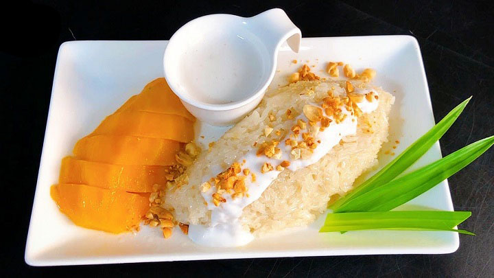 Các bước nấu xôi xoài Thái Lan Các bước nấu xôi xoài Thái Lan