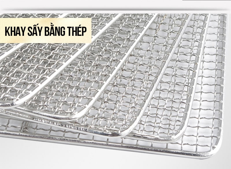 Khay sấy dạng lưới lỗ làm từ thép không gỉ Khay sấy dạng lưới lỗ làm từ thép không gỉ