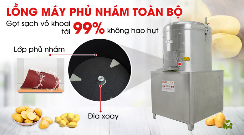 Lồng máy phủ nhám Lồng máy phủ nhám