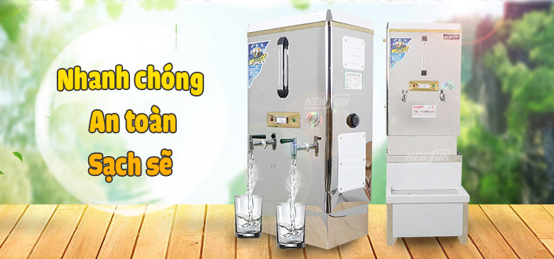 Tính năng và tiện ích của máy đun nước nóng công nghiệp NEWSUN