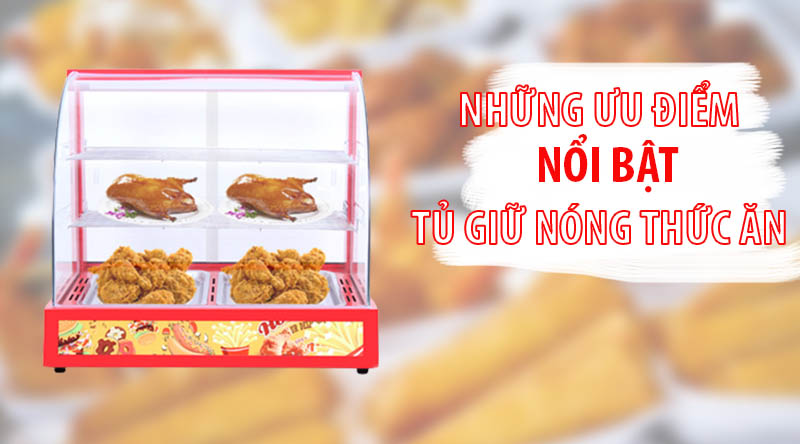 Tìm hiểu những điểm nổi bật trong cấu tạo của tủ hâm nóng thức ăn