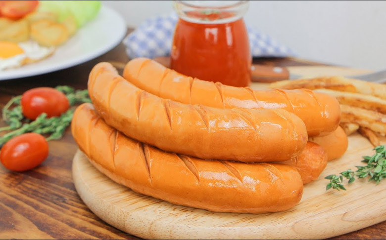 Xúc xích xông khói thơm ngon, hiệu quả kinh tế cao