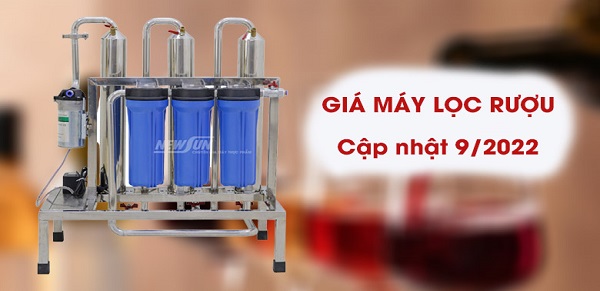 Cập nhật giá máy khử andehit trong rượu tháng 9/2022 tại NEWSUN