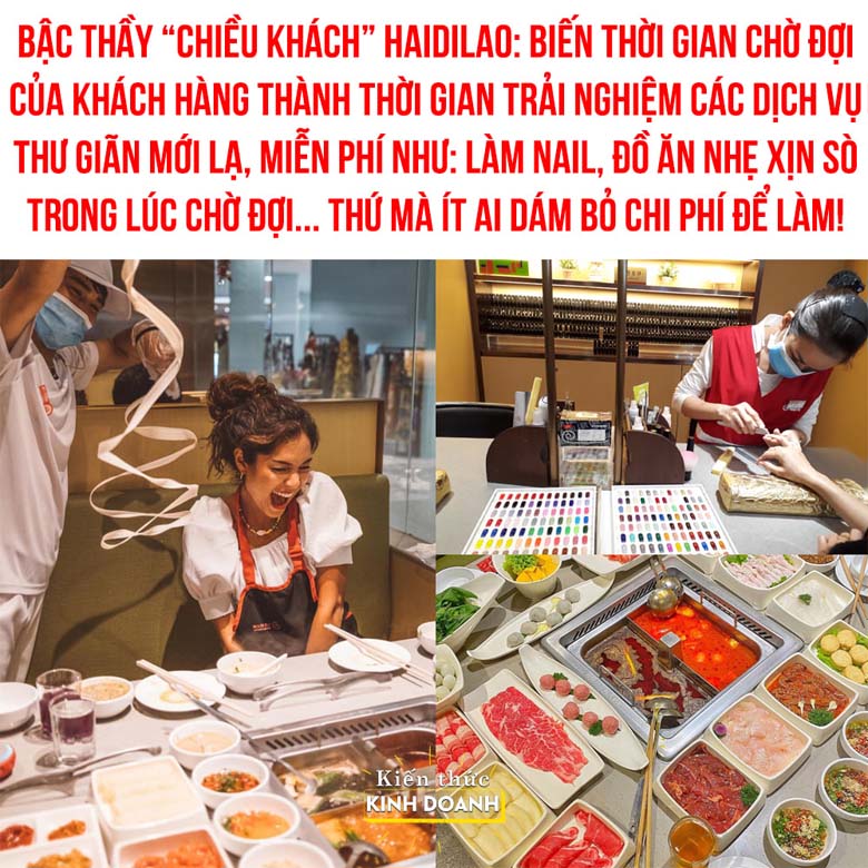 Nhắc đến dịch vụ phải kể đến bậc thầy "chiều khách" Hadilao