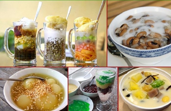 Các món chè, thạch, sữa chua