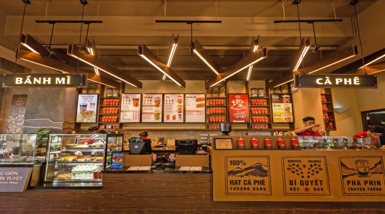 Trang trí không gian quán Trang trí không gian quán