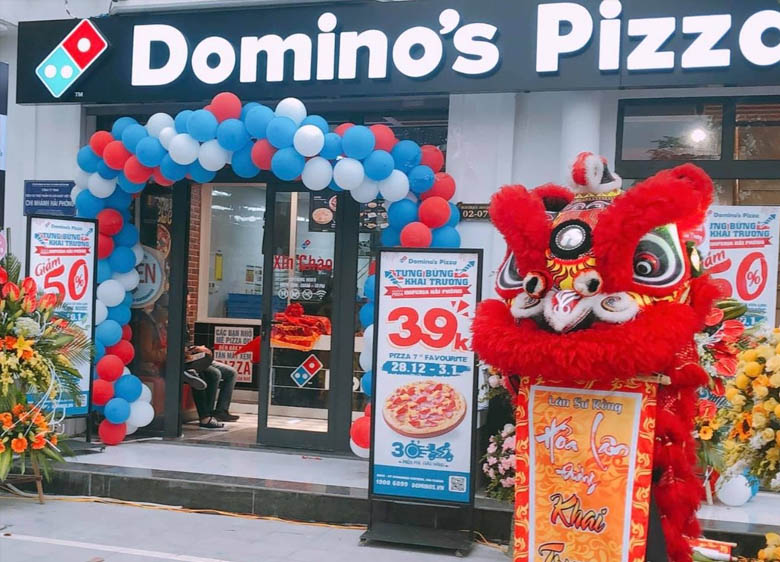 Nhượng quyền Domino's Pizza - Chuỗi nhà hàng pizza lớn nhất thế giới Nhượng quyền Domino's Pizza - Chuỗi nhà hàng pizza lớn nhất thế giới