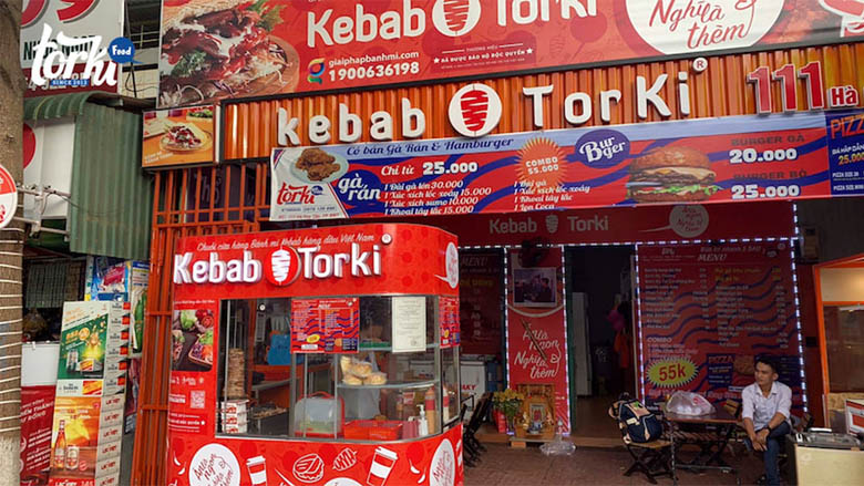 Nhượng quyền Kebab Torki theo mô hình xe đẩy đồ ăn sáng Nhượng quyền Kebab Torki theo mô hình xe đẩy đồ ăn sáng