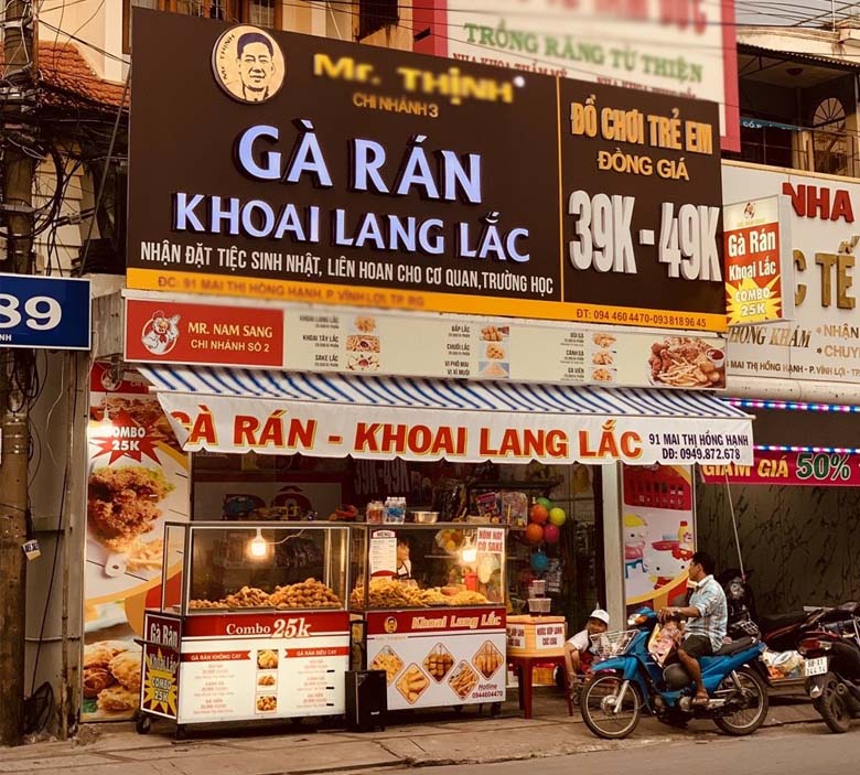 Quán bán đồ ăn nhanh mang về Quán bán đồ ăn nhanh mang về