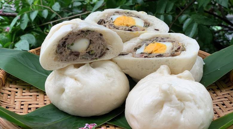 Bánh bao những món ăn sáng đơn giản cho học sinh: Bánh bao
