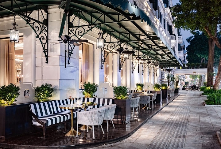 La Terrasse Du Metropole Top quán cafe ăn sáng ở Hà Nội: La Terrasse Du Metropole