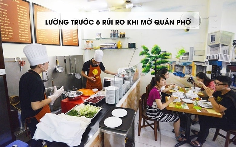 Lường trước 6 rủi ro khi mở quán phở để thành công từ lần đầu khởi nghiệp Lường trước 6 rủi ro khi mở quán phở để thành công từ lần đầu khởi nghiệp