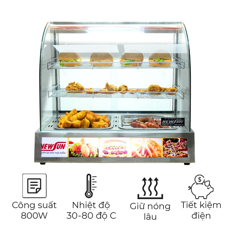 ảnh đại diện tủ giữ nóng gà rán 2PS