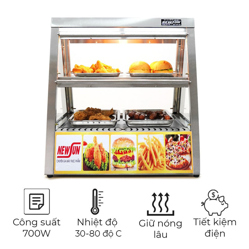 ảnh avatar tủ giữ nóng gà rán HW-2X2