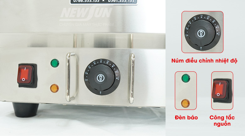 Điều chỉnh nhiệt độ dễ dàng, tiết kiệm điện