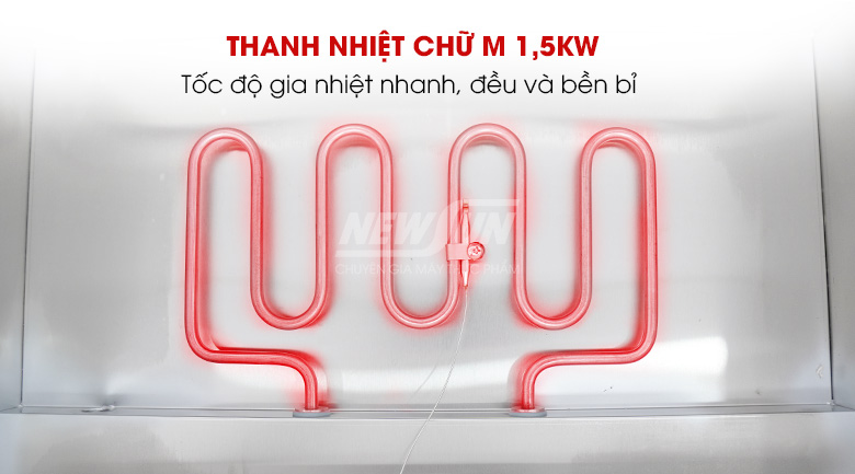 Thanh nhiệt công suất 1.5kW, gia nhiệt ổn định Thanh nhiệt công suất 1.5kW, gia nhiệt ổn định