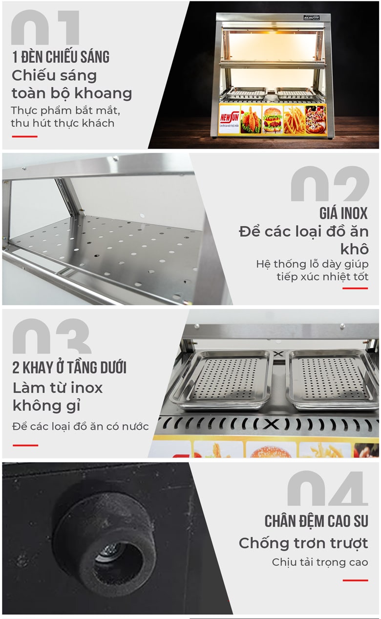 Các chi tiết khác tối ưu, chính xác