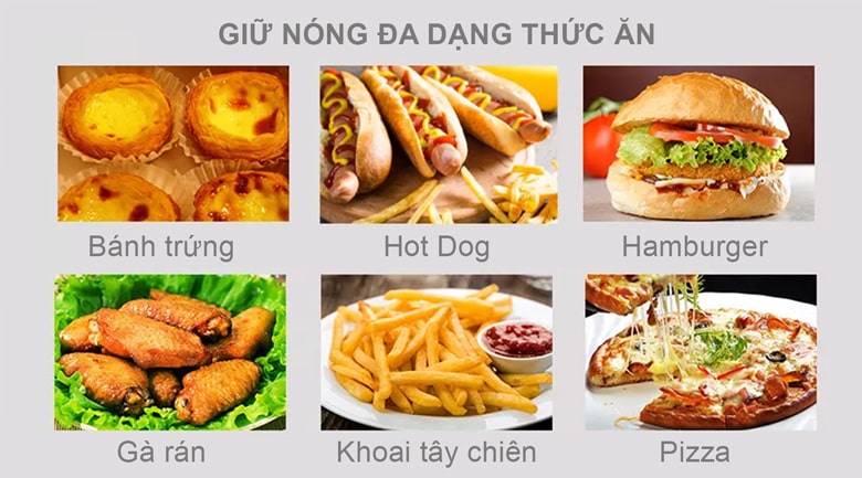 Dải nhiệt độ từ 30-85 độ C