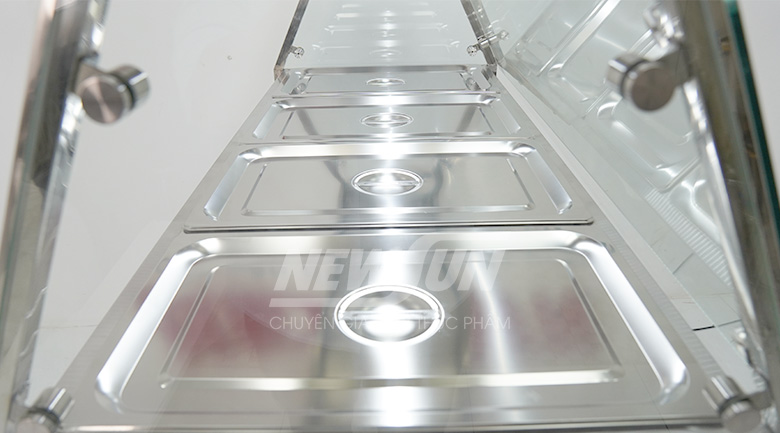 Khay đừng đồ ăn inox riêng biệt Khay đừng đồ ăn inox riêng biệt