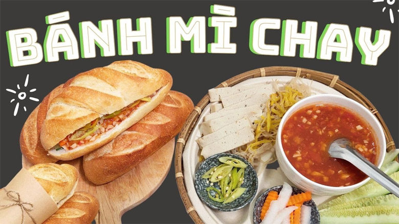 Bánh mì chay - Món chay ăn sáng HOT nhất Bánh mì chay - Món chay ăn sáng HOT nhất