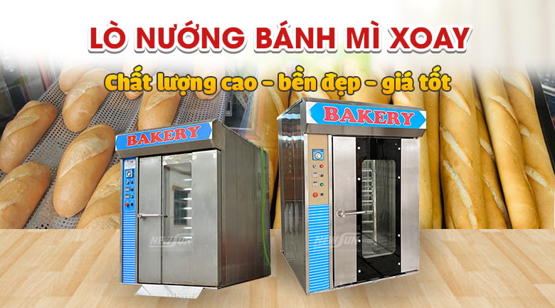 Lò nướng bánh mì xoay 