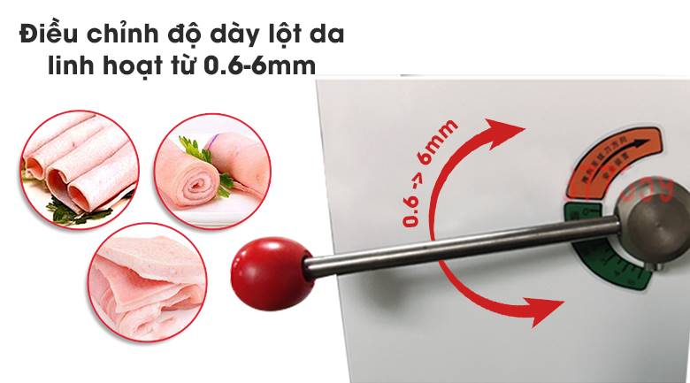 Lựa chọn tính năng của máy lột da heo
