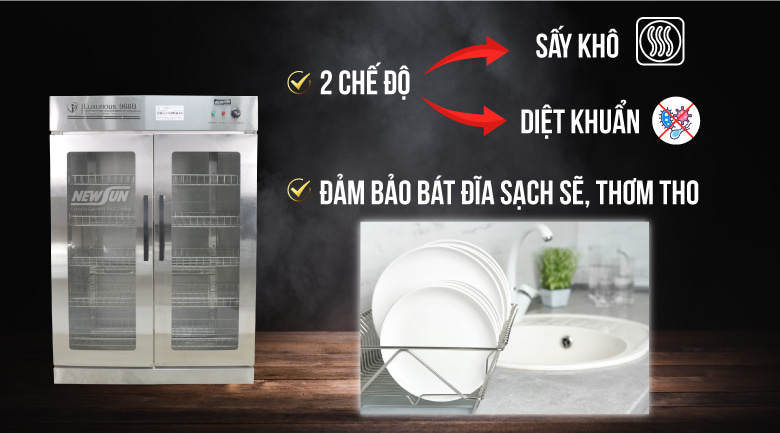 Lựa chọn dựa trên tính năng của tủ sấy