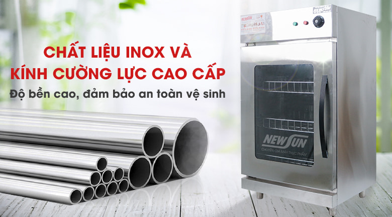 Lựa chọn tủ sấy bát đĩa dựa trên chất liệu