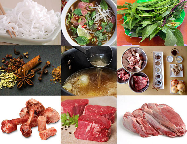 Chi phí biến đổi - Nguyên liệu nấu phở Chi phí biến đổi - Nguyên liệu nấu phở